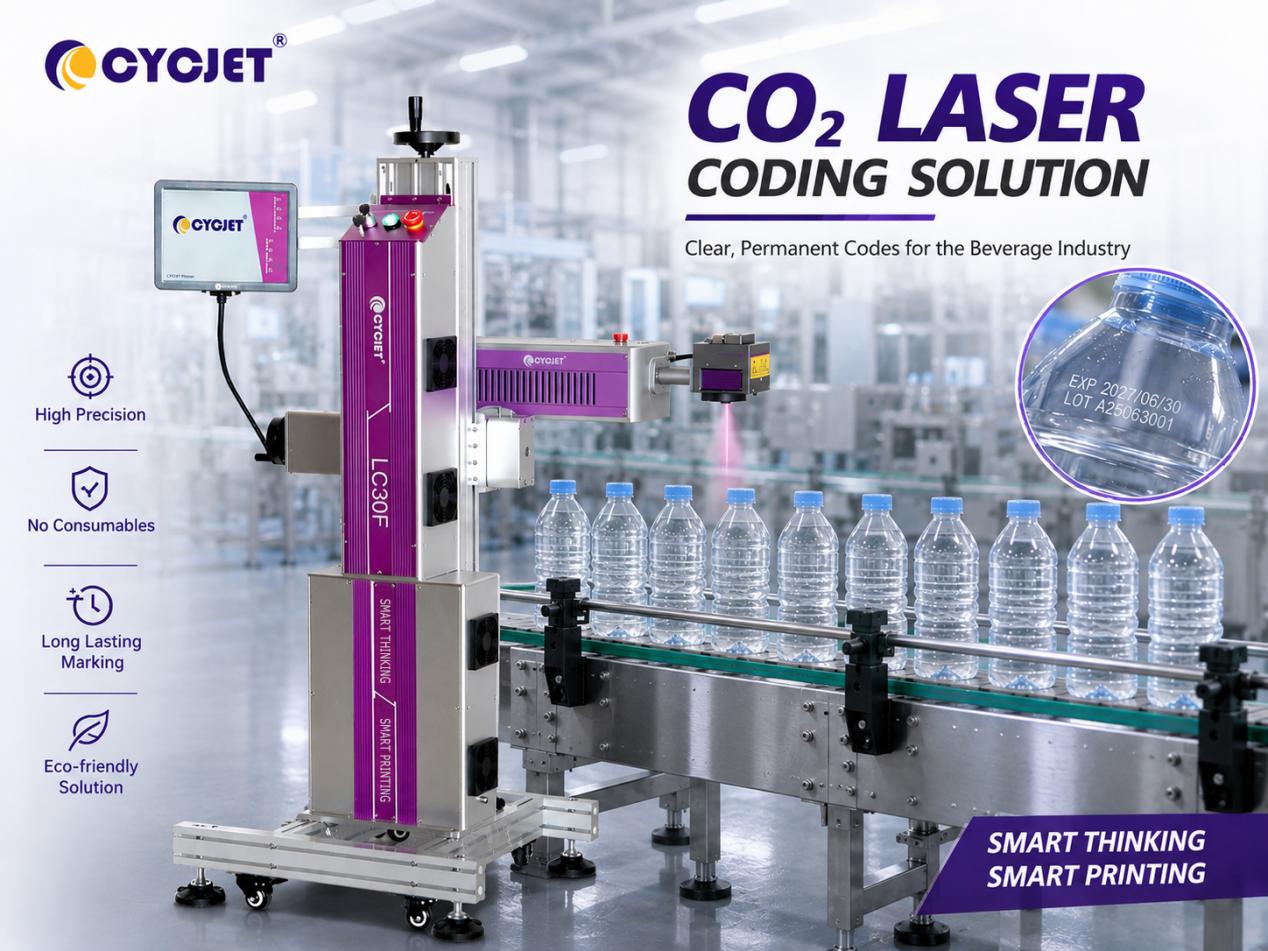 CO2 laser printer